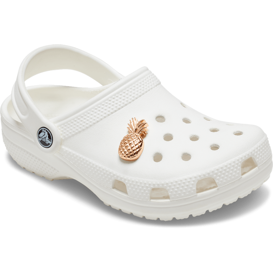 Gold Pineapple Jibbitz Shoe Charm | Crocs Popular