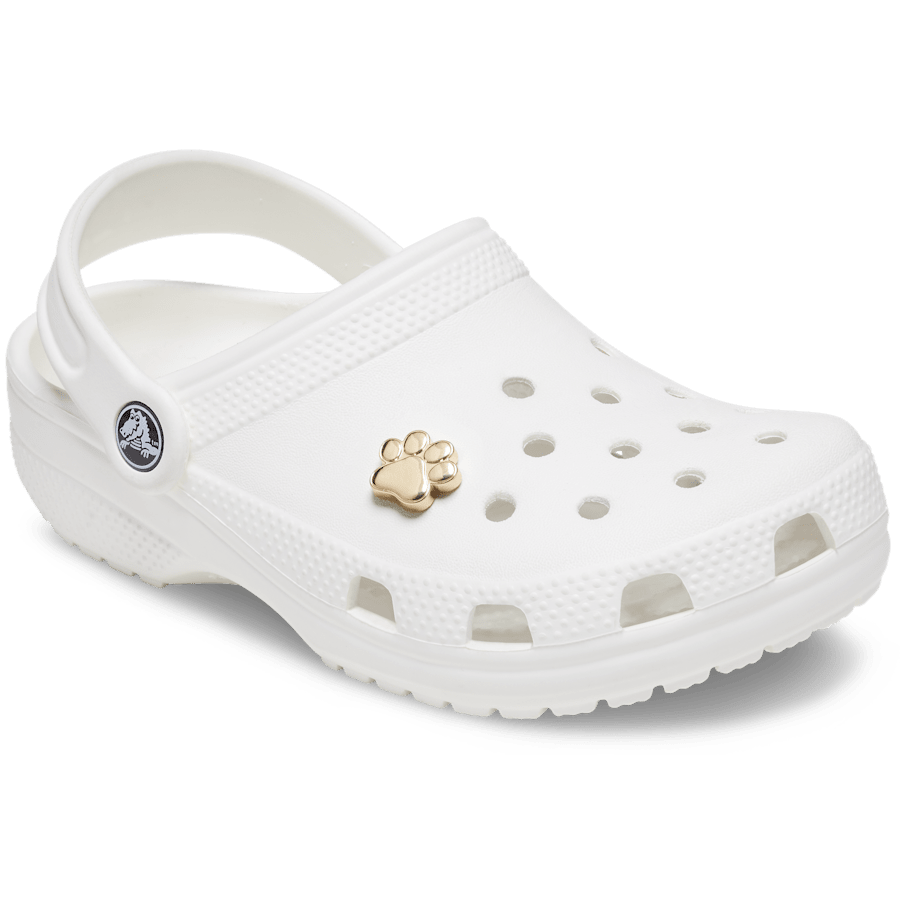 Gold Dog Paw Jibbitz™ charms | Crocs Trusted