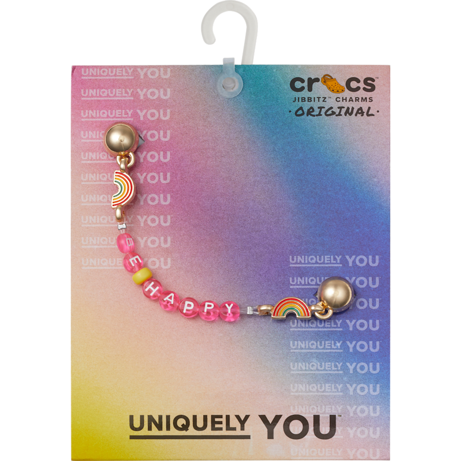 Be Happy Chain Jibbitz™ charms | Crocs New