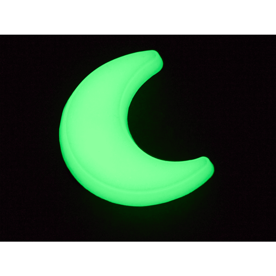 Glow In The Dark Crescent Moon Jibbitz™ charms | Crocs Smart Buy