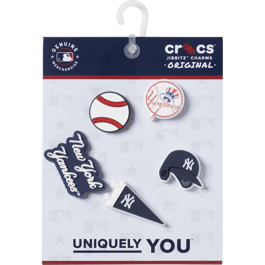 MLB New York Yankees 5 Pack Jibbitz™ charms | Crocs Recommended