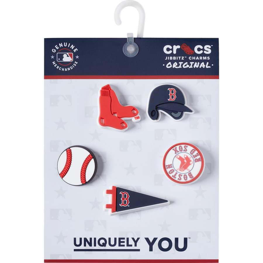 MLB Boston Red Sox 5pck Jibbitz™ charms | Crocs Discount