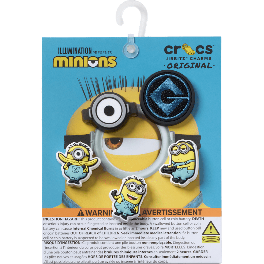 Minions 5 Pack Jibbitz™ charms | Crocs Essential