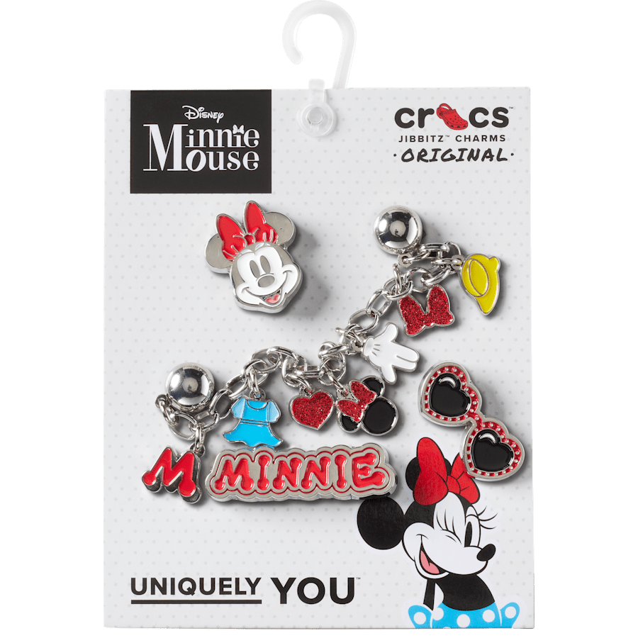 Minnie Mouse 5 Pack Jibbitz™ charms | Crocs Best Seller