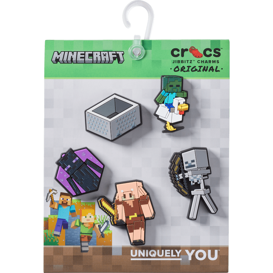 Minecraft 5 Pack Jibbitz™ charms | Crocs Best Seller