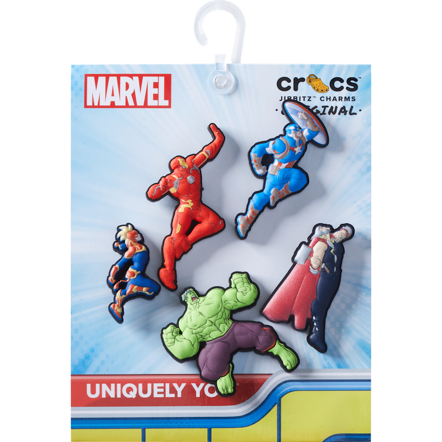 Avengers Heroes 5PCk Jibbitz™ charms | Crocs Trusted