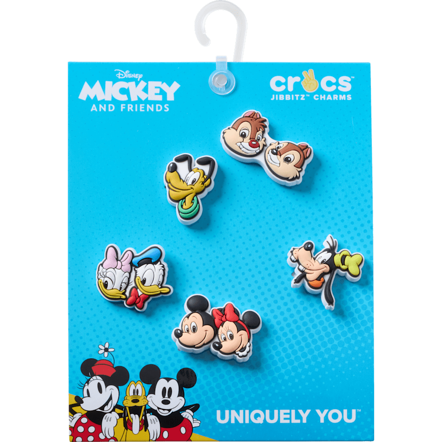 Mickey and Friends PVC 5 Pack Jibbitz™ charms | Crocs Recommended