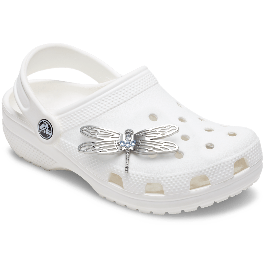 Silver Dragonfly Jibbitz™ charms | Crocs Discount