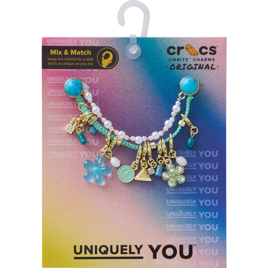 Blue Adjustable Charm Chain Jibbitz™ charms | Crocs Essential