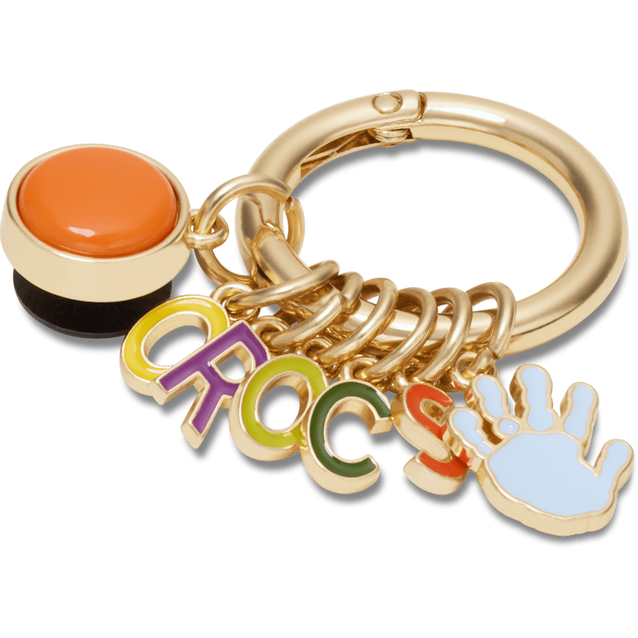 Crafted Crocs Ring Keychain Jibbitz™ charms | Crocs Best Price
