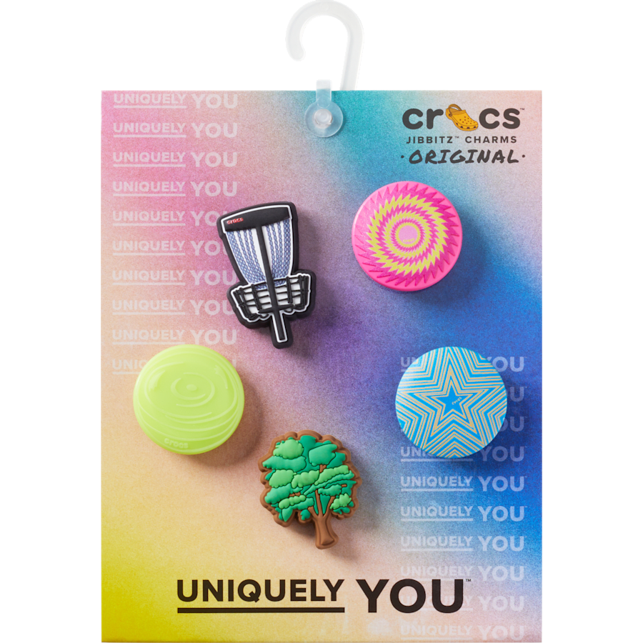 Disc Golf 5 Pack Jibbitz™ charms | Crocs Trending