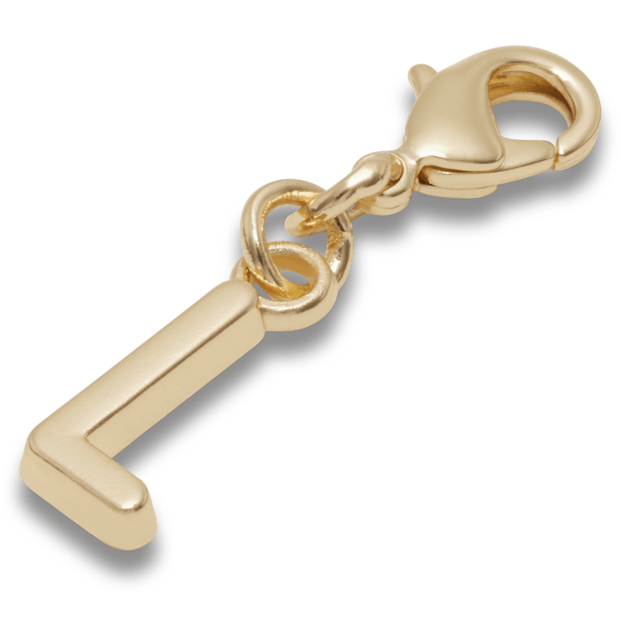 Gold Letter L Charm Jibbitz™ charms | Crocs Deals