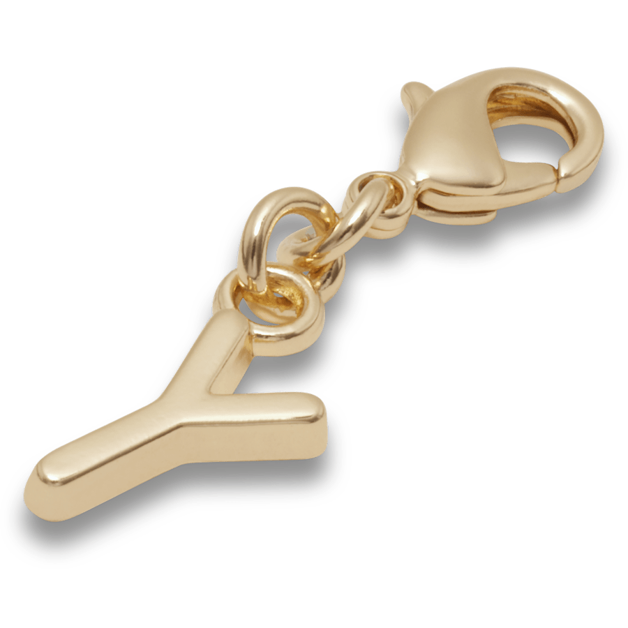 Gold Letter Y Charm Jibbitz™ charms | Crocs Recommended