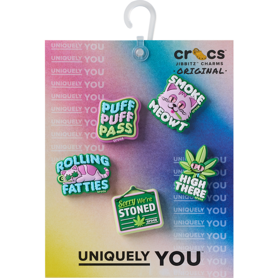 420 Hemp Cuties 5 Pack Jibbitz™ charms | Crocs Discount