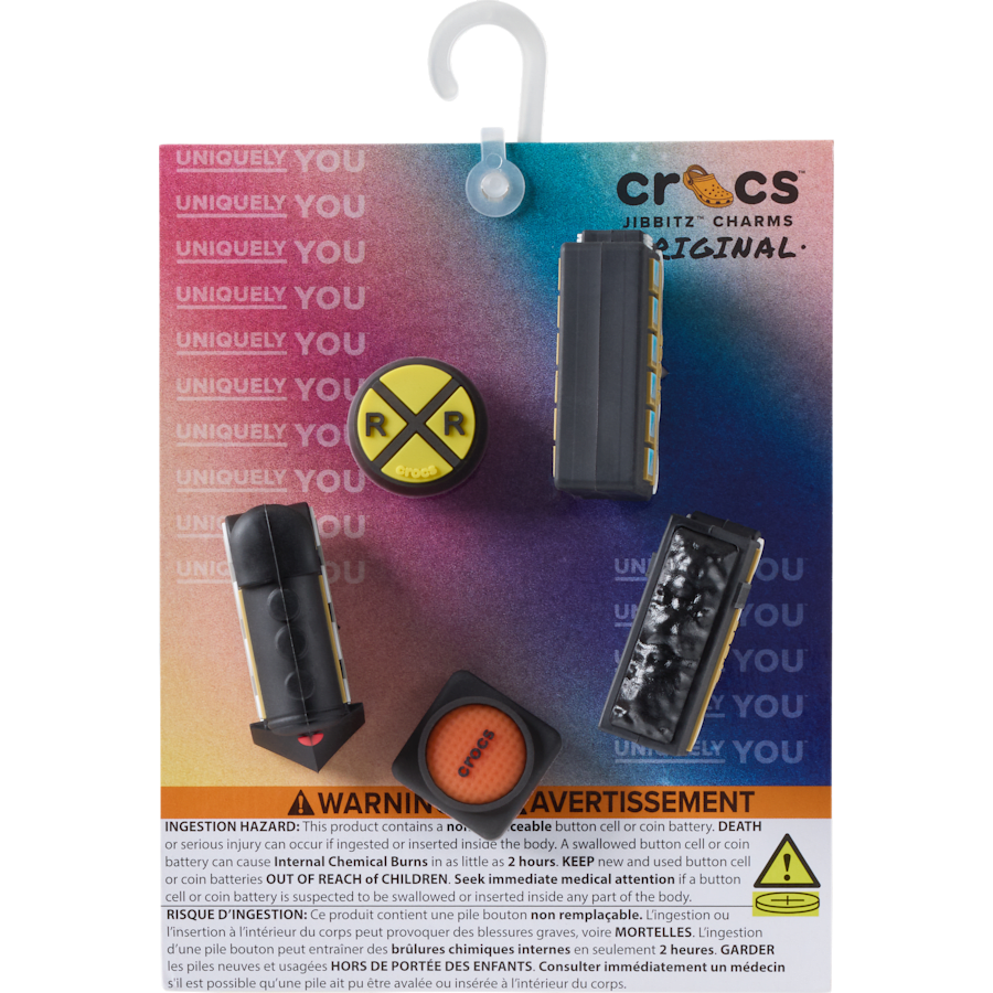 3D Train 5 Pack Jibbitz™ charms | Crocs Deals