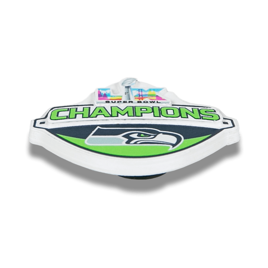 NFL Super Bowl LX Champion Seattle Seahawks Jibbitz Shoe Charm | Crocs Featured