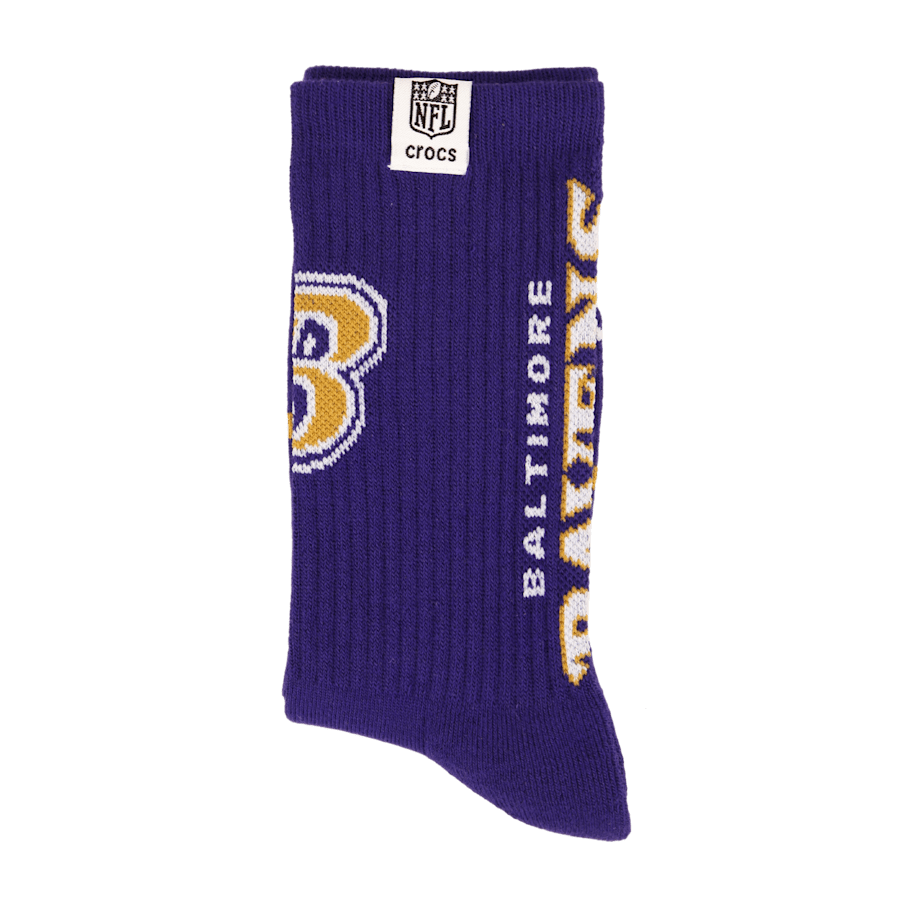 NFL Baltimore Ravens Crocs Socks | Crocs Premium
