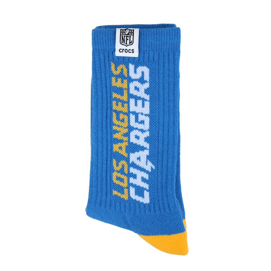 NFL Los Angeles Chargers Crocs Socks | Crocs Popular