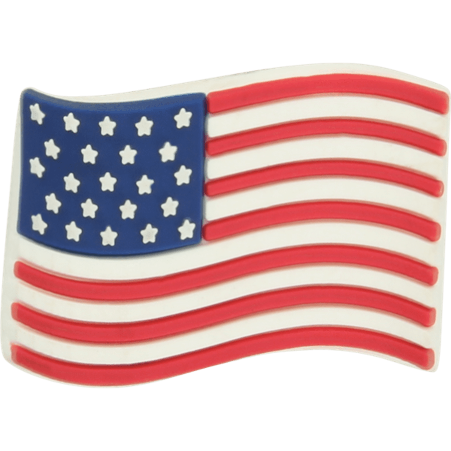 American Flag Jibbitz Shoe Charm | Crocs Premium