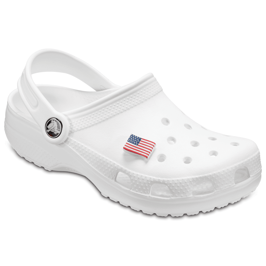 American Flag Jibbitz Shoe Charm | Crocs Premium