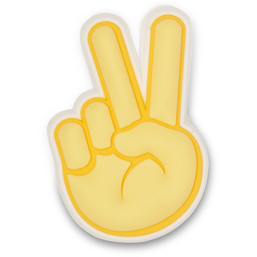 Peace Hand Sign Jibbitz Shoe Charm | Crocs Deals