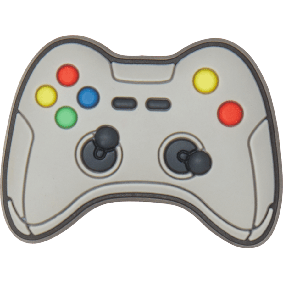 Grey Game Controller Jibbitz Shoe Charm | Crocs Premium