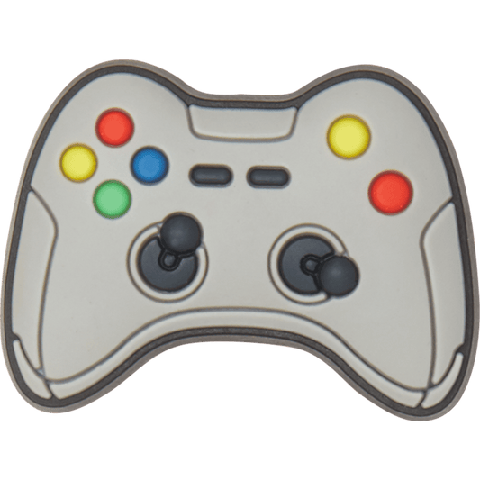 Grey Game Controller Jibbitz Shoe Charm | Crocs Premium