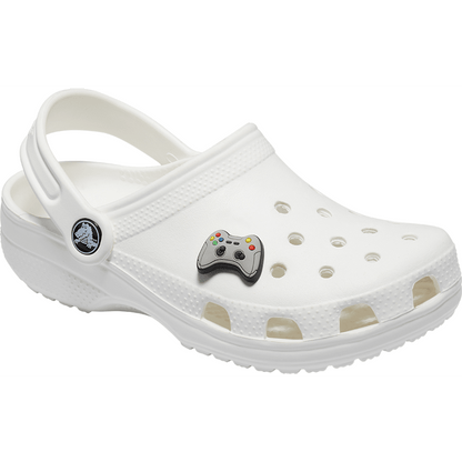Grey Game Controller Jibbitz Shoe Charm | Crocs Premium