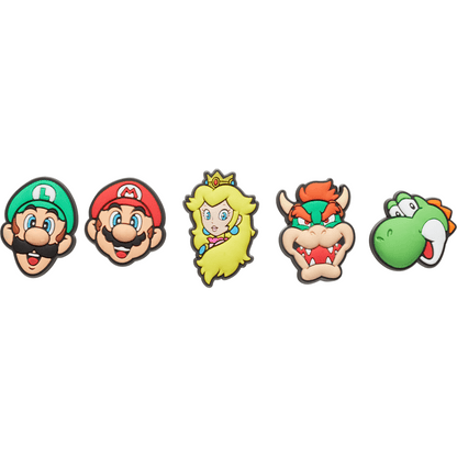 Super Mario™ 5-Pack Jibbitz Shoe Charm | Crocs Value