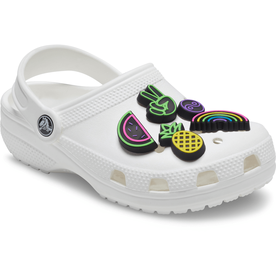 Lights Up Fun 5 Pack Jibbitz Shoe Charm | Crocs New