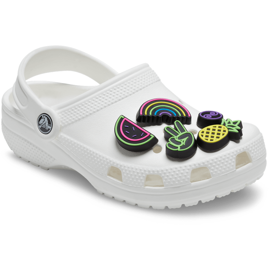Lights Up Fun 5 Pack Jibbitz Shoe Charm | Crocs New