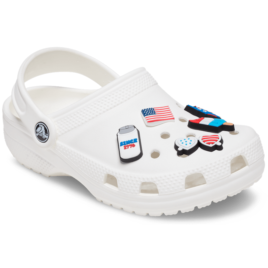 USA 5 Pack Jibbitz Shoe Charm | Crocs New