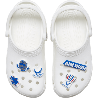 Armed Forces US Air Force 5Pck Jibbitz Shoe Charm | Crocs Value