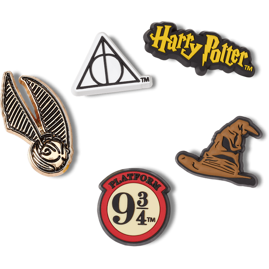 Harry Potter Symbol 5 Pack Jibbitz™ charms | Crocs Signature