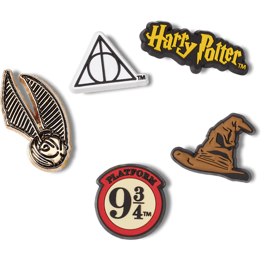 Harry Potter Symbol 5 Pack Jibbitz™ charms | Crocs Signature