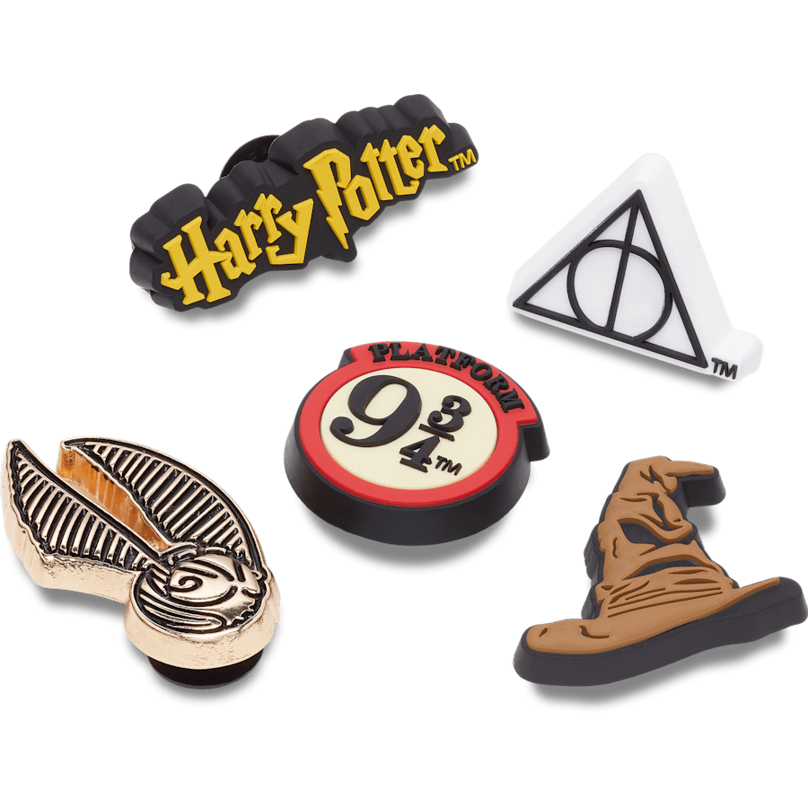 Harry Potter Symbol 5 Pack Jibbitz™ charms | Crocs Signature