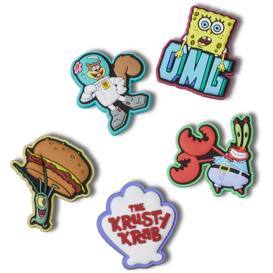 SpongeBob 5 Pack Jibbitz™ charms | Crocs New