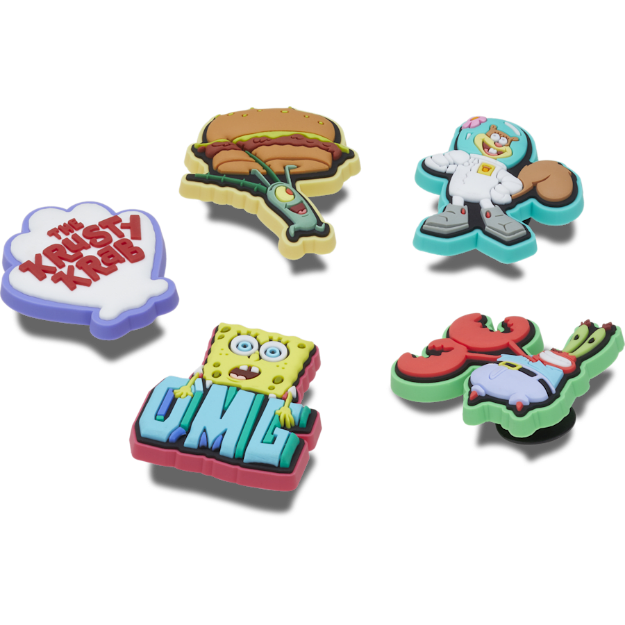 SpongeBob 5 Pack Jibbitz™ charms | Crocs New