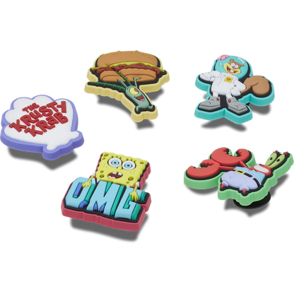SpongeBob 5 Pack Jibbitz™ charms | Crocs New