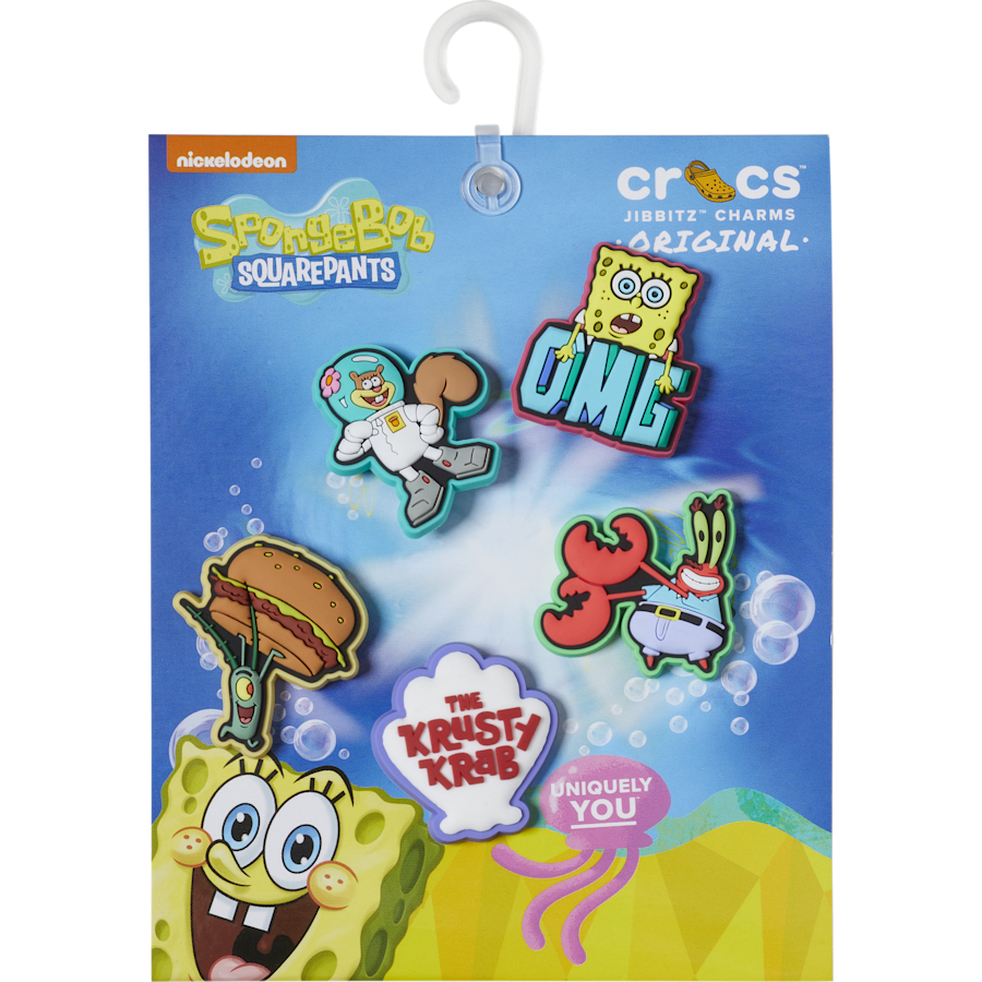 SpongeBob 5 Pack Jibbitz™ charms | Crocs New