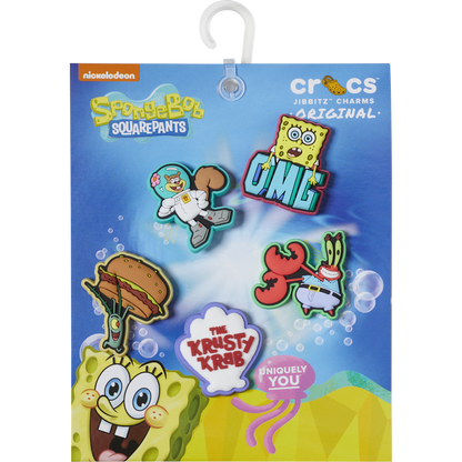 SpongeBob 5 Pack Jibbitz™ charms | Crocs New