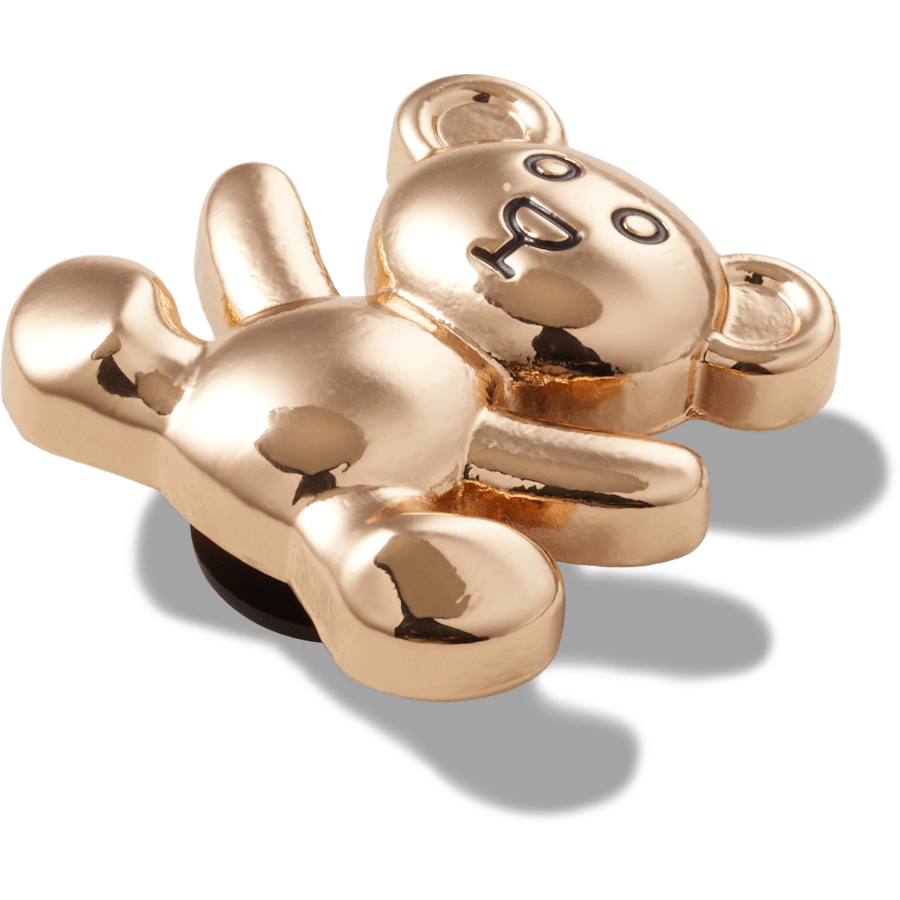 Gold Teddy Bear Jibbitz Shoe Charm | Crocs Sale