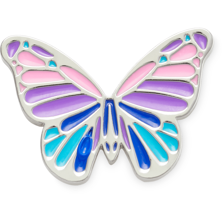 Multi Purple Butterfly Jibbitz Shoe Charm | Crocs Best Price