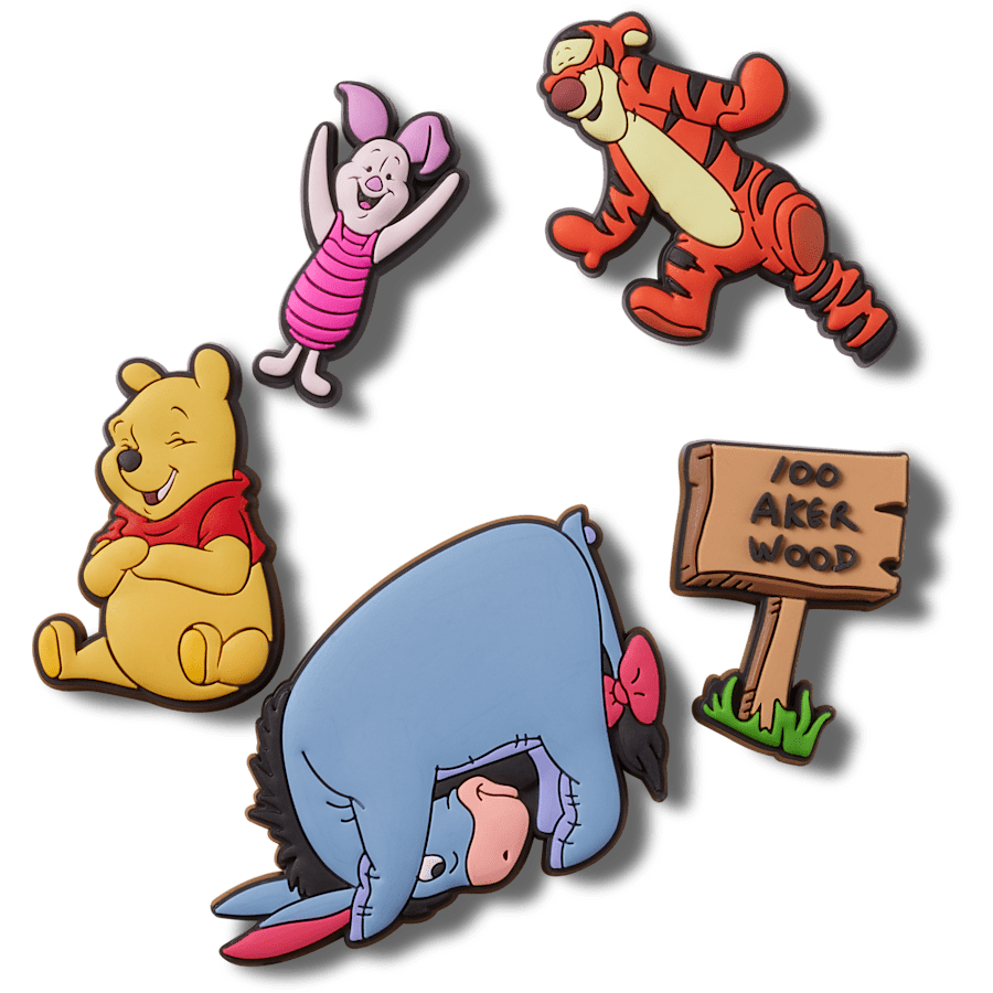 Winnie The Pooh 5 Pack Jibbitz™ charms | Crocs Deals