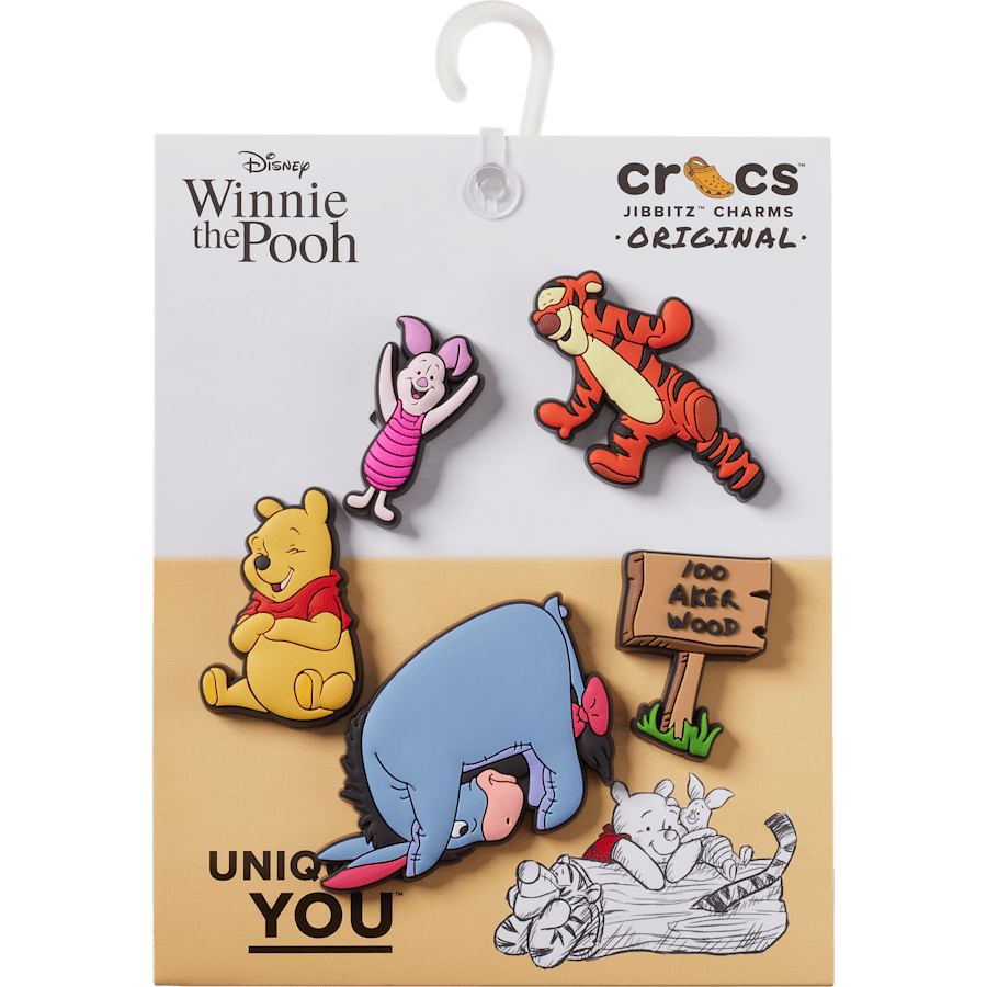 Winnie The Pooh 5 Pack Jibbitz™ charms | Crocs Deals