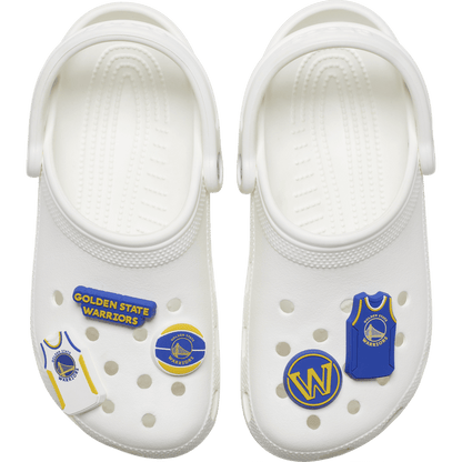 NBA Golden State Warriors 5 Pack Jibbitz™ charms | Crocs Value