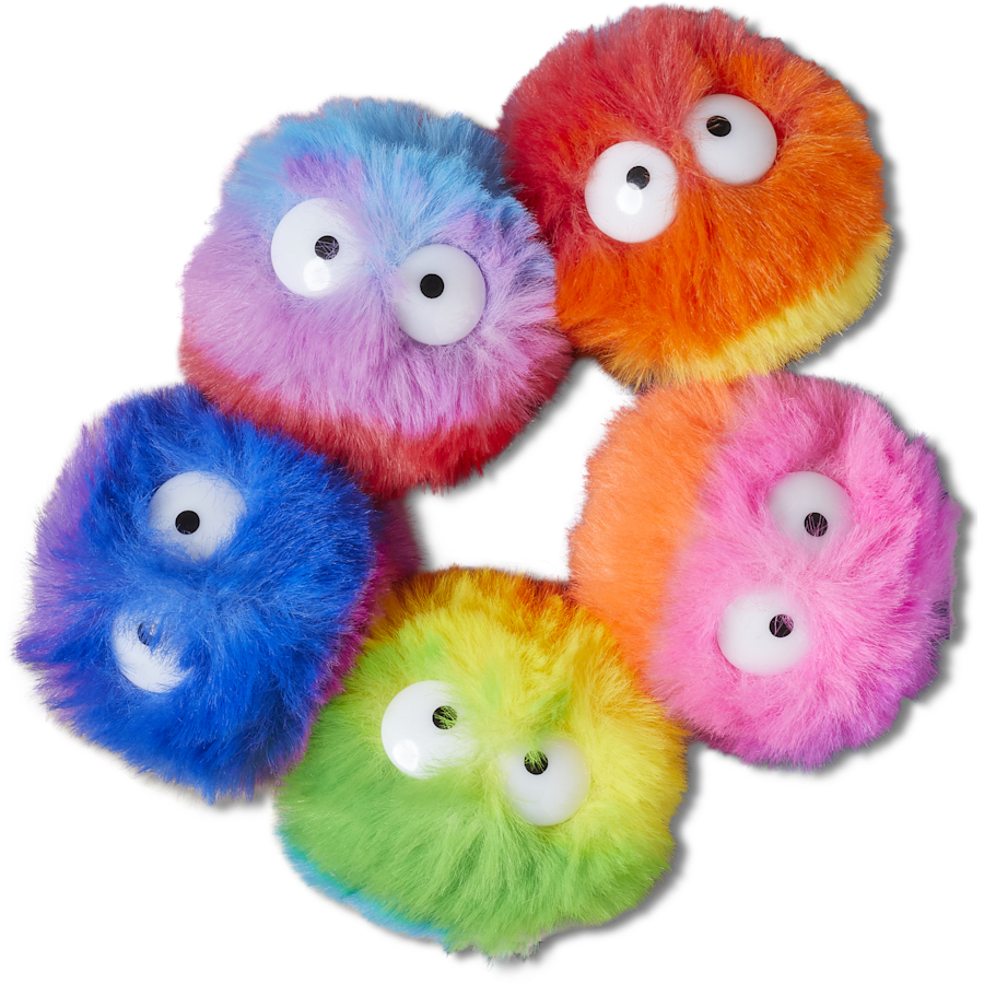 FuzzyPuffCharacters5Pack Jibbitz Shoe Charm | Crocs Featured