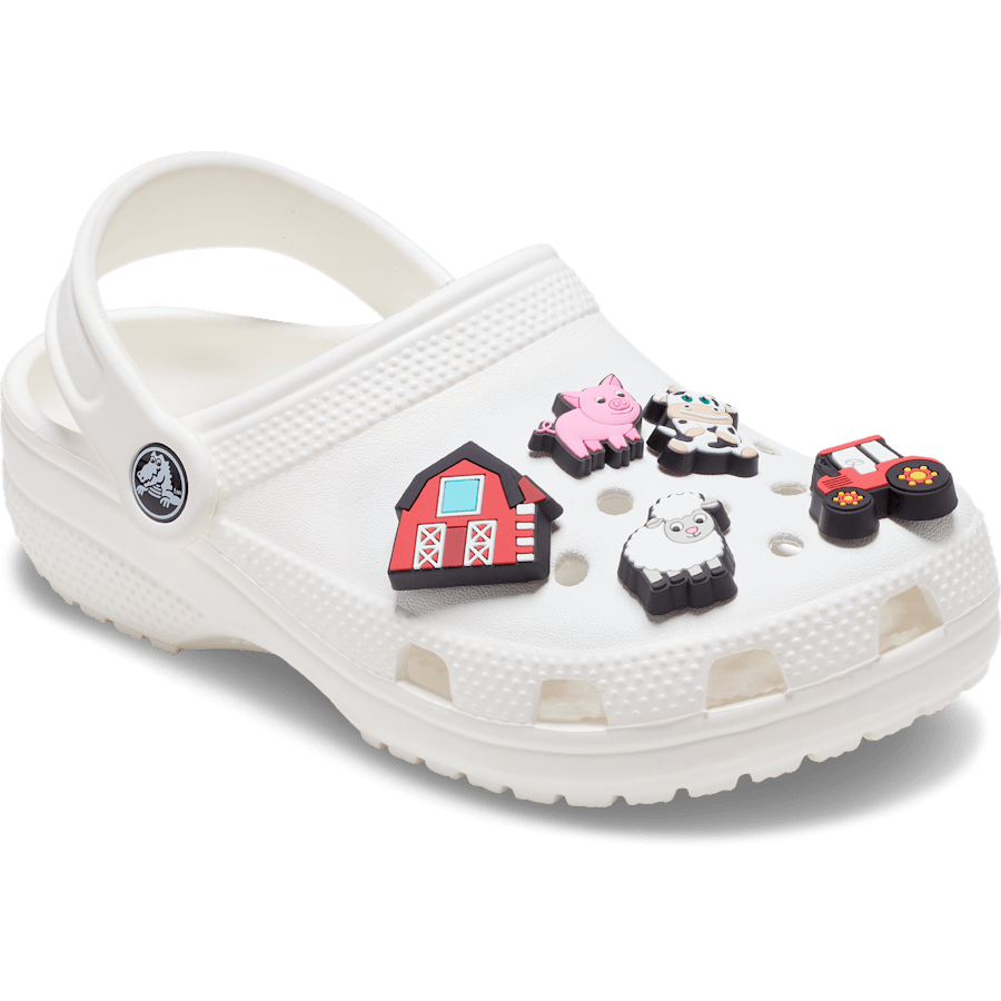 Cutesey Farm Animal 5 Pack Jibbitz Shoe Charm | Crocs Latest