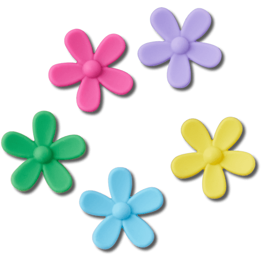 Flower Power 5 Pack Jibbitz™ charms | Crocs Great Value