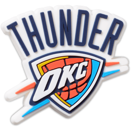 NBA OKC Thunder Jibbitz™ charms | Crocs Smart Buy